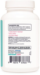 Foto 4 | Suplemento Nutricost Diindolilmetano Dim 400 Mg 120 Cápsulas - Venta Internacional.