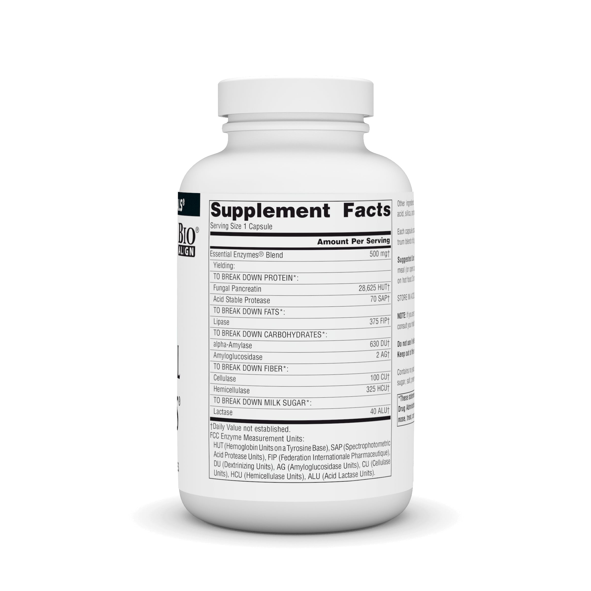 Foto 3 pulgar | Suplemento Source Naturals Essential Enzymes 500 Mg 240 Cápsulas - Venta Internacional.