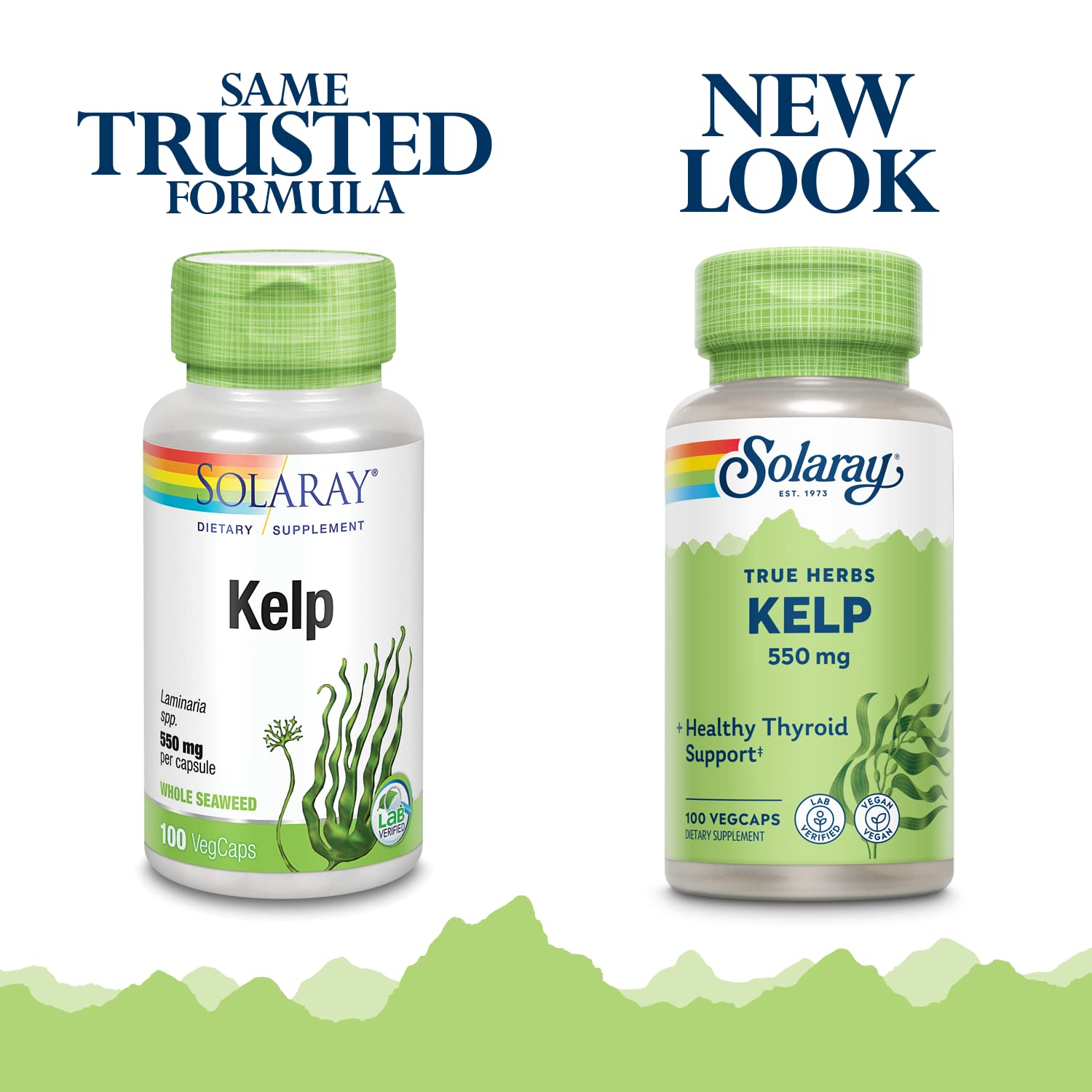 Foto 4 pulgar | Suplemento Solaray Kelp 550 Mg Con Ácido Fólico 100 Cápsulas Vegetales - Venta Internacional.