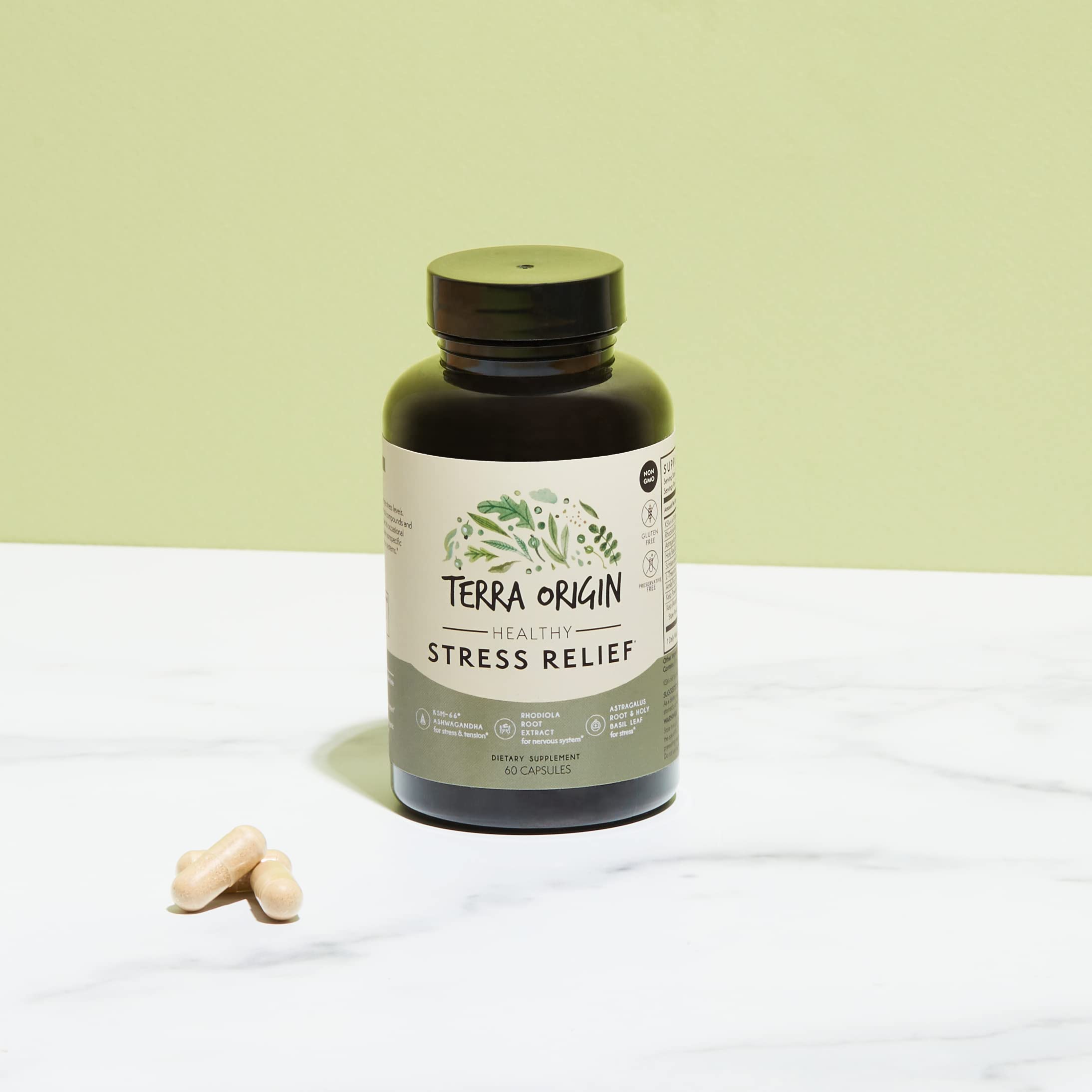 Foto 6 | Suplemento Terra Origin Healthy Stress Relief 60 Cápsulas - Venta Internacional.