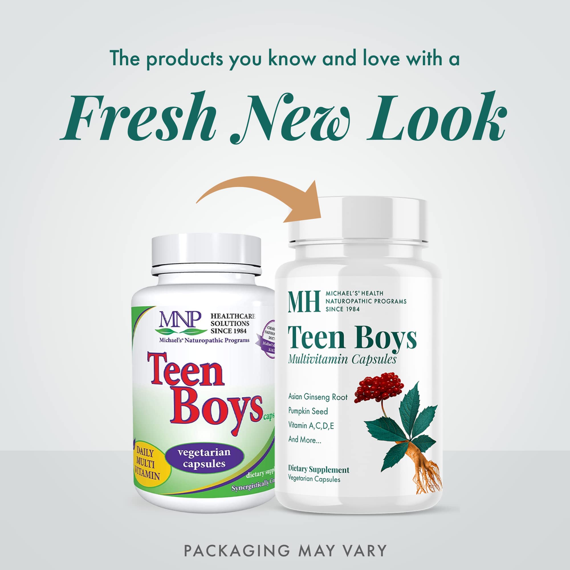 Foto 3 | Suplemento Naturopathic Teen Boys De Michael's Health 60 Cápsulas - Venta Internacional