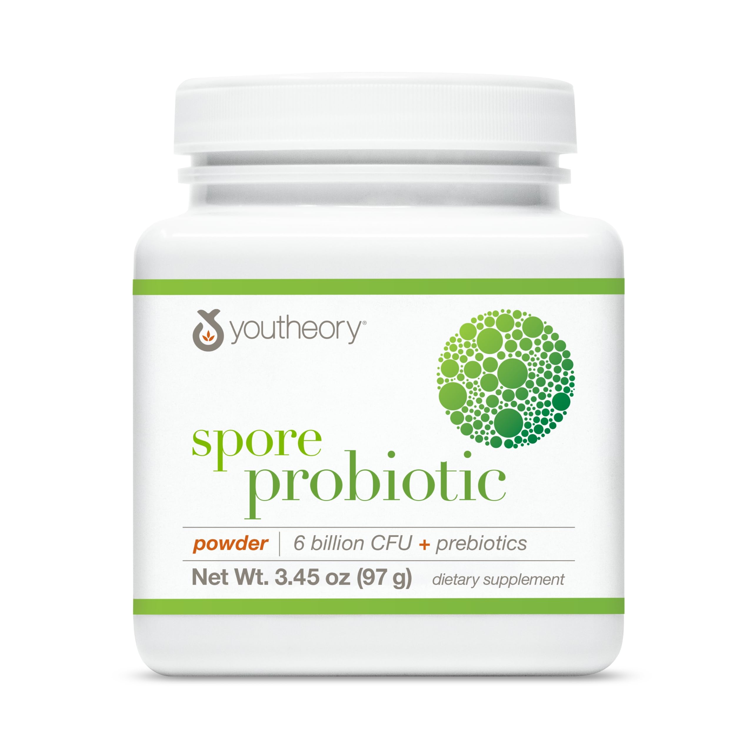 Foto 1 | Suplemento En Polvo Probiótico Youtheory Spore, 100 Ml, 6 B Cfu - Venta Internacional.