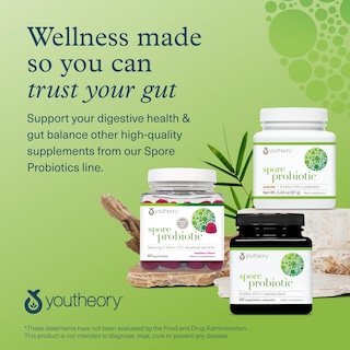 Foto 7 | Suplemento En Polvo Probiótico Youtheory Spore, 100 Ml, 6 B Cfu - Venta Internacional.