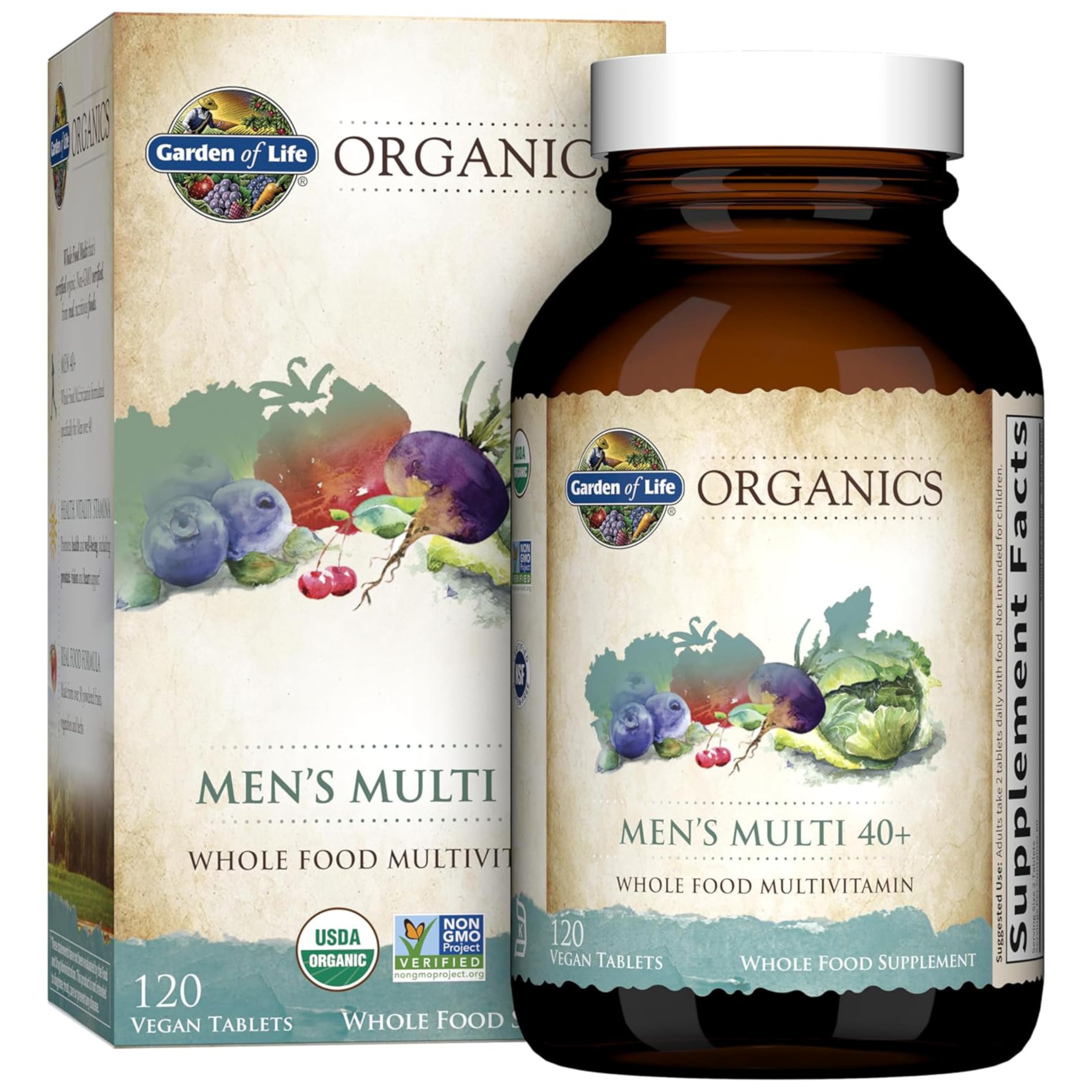 Suplemento Multivitamínico Garden Of Life Organics Whole Food - Venta Internacional.