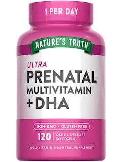 Foto 1 | Vitamina Prenatal Nature's Truth 120 Cápsulas Blandas Con Dha Y Ácido Fólico - Venta Internacional.