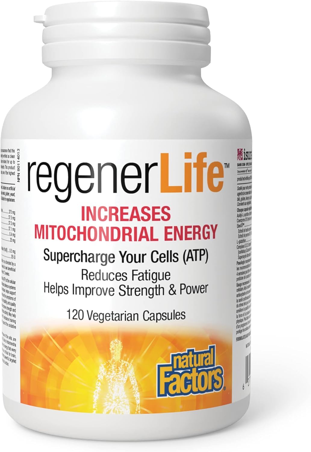Foto 2 pulgar | Suplemento Natural Factors Regenerlife 120 Cápsulas - Venta Internacional.