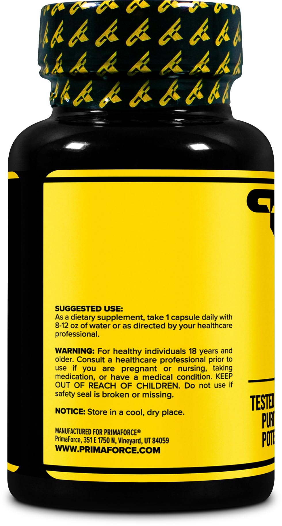 Foto 4 pulgar | Suplemento De Ácido Tauroursodesoxicólico Primaforce Tudca 500 Mg - Venta Internacional.