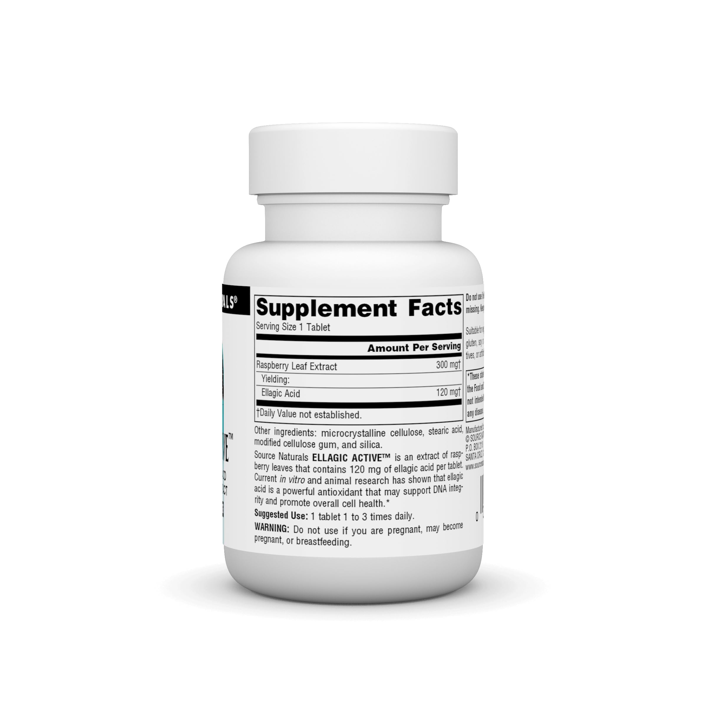 Foto 3 pulgar | Supplement Source Naturals Ellagic Active 300 Mg 60 Comprimidos - Venta Internacional.