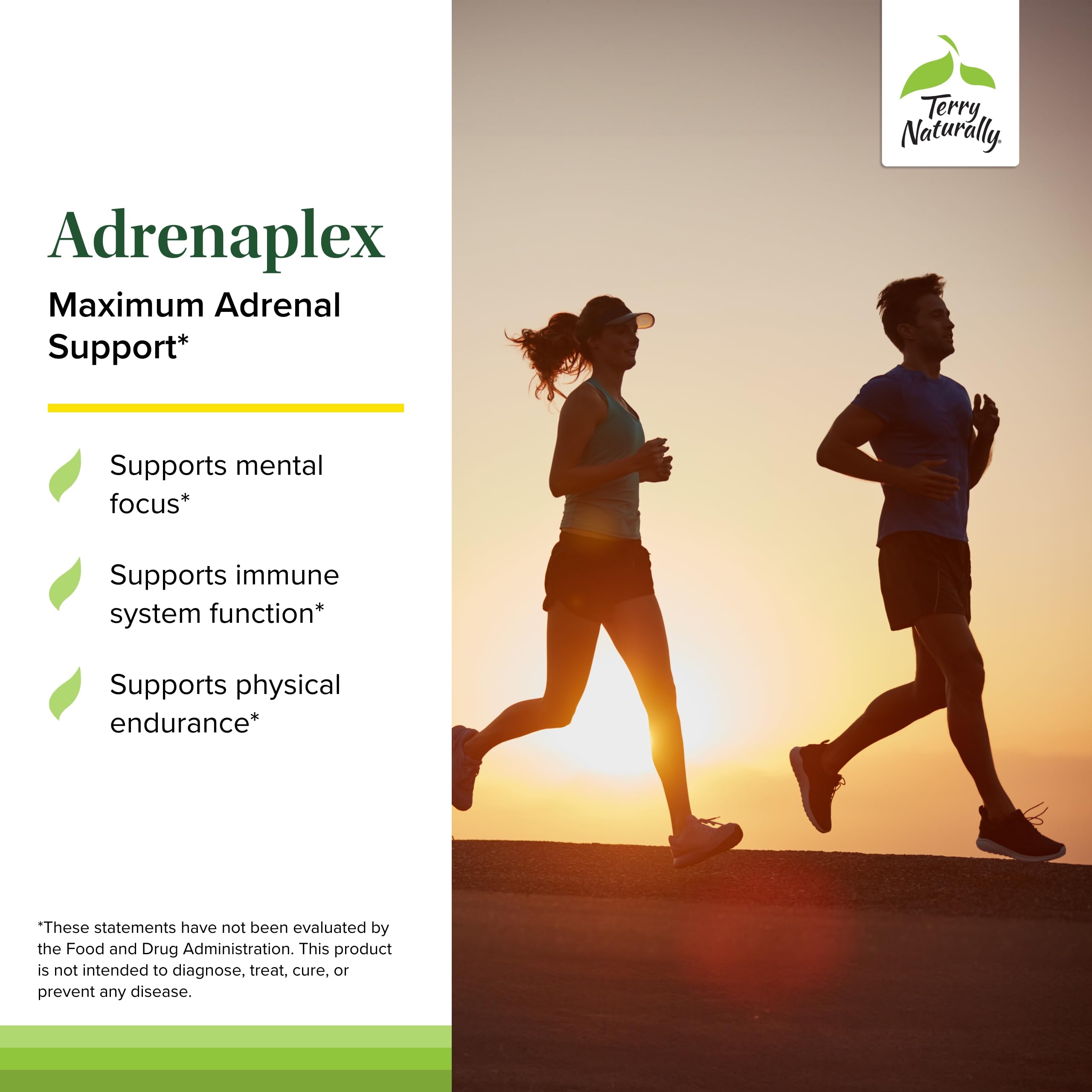 Foto 4 pulgar | Suplemento Dietético Terry Naturally Adrenaplex 60 Cápsulas - Venta Internacional.