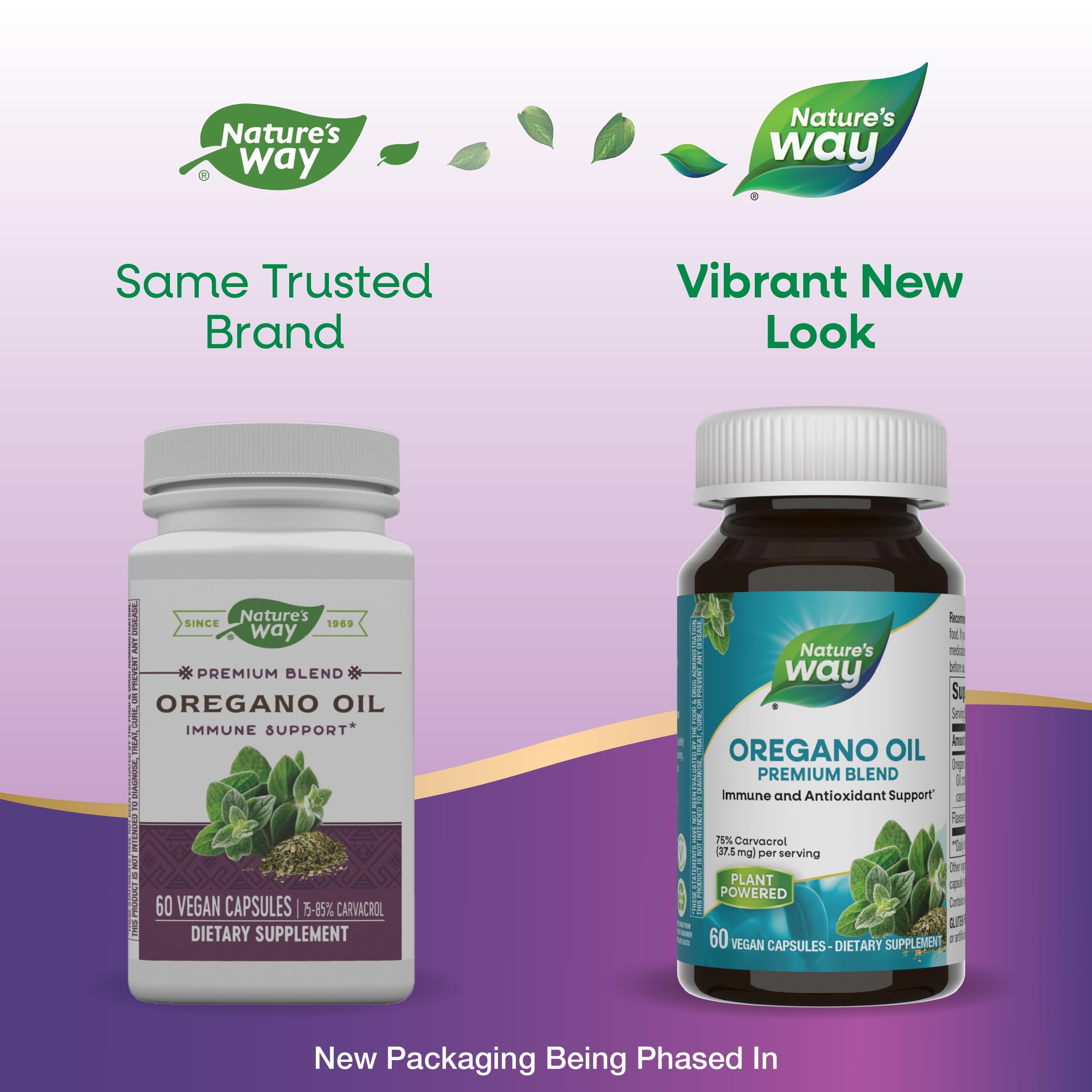 Foto 4 pulgar | Suplemento De Aceite De Orégano Nature's Way 60 Cápsulas Veganas - Venta Internacional.