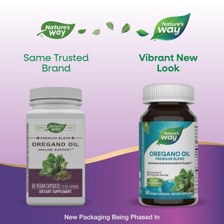 Foto 3 | Suplemento De Aceite De Orégano Nature's Way 60 Cápsulas Veganas - Venta Internacional.