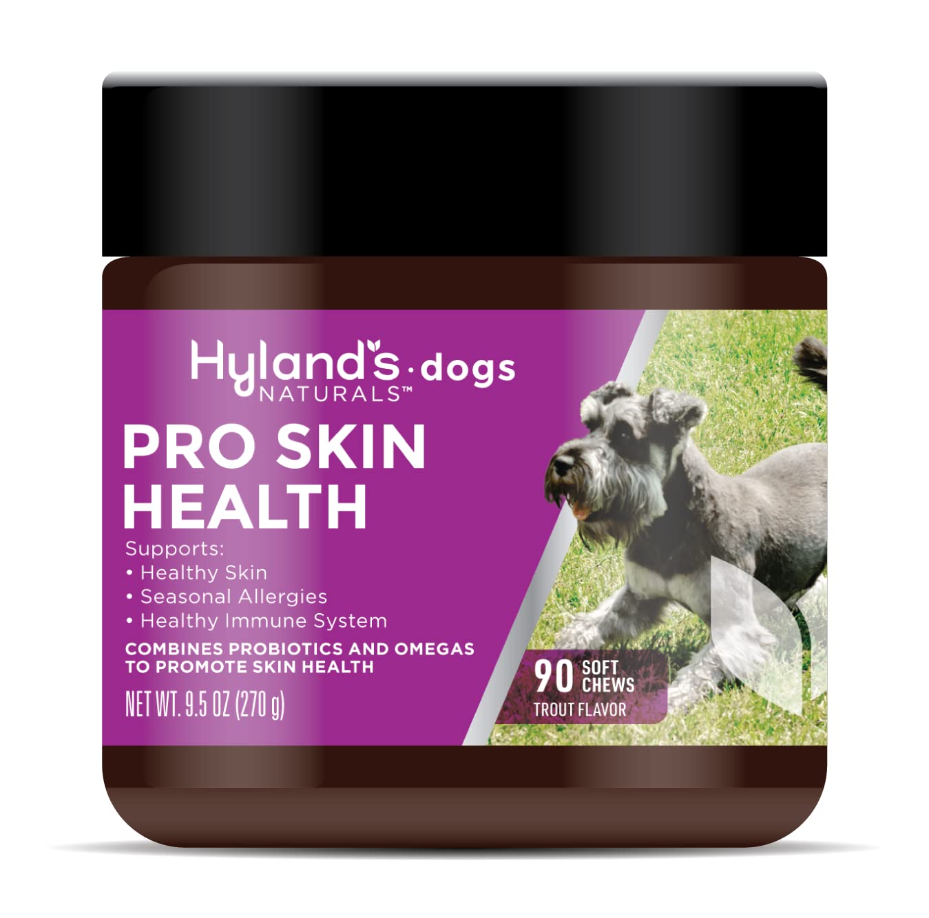 Suplemento Hyland's Naturals Pro Skin Health Para Perros, 90 Cápsulas Masticables Blandas - Venta Internacional.