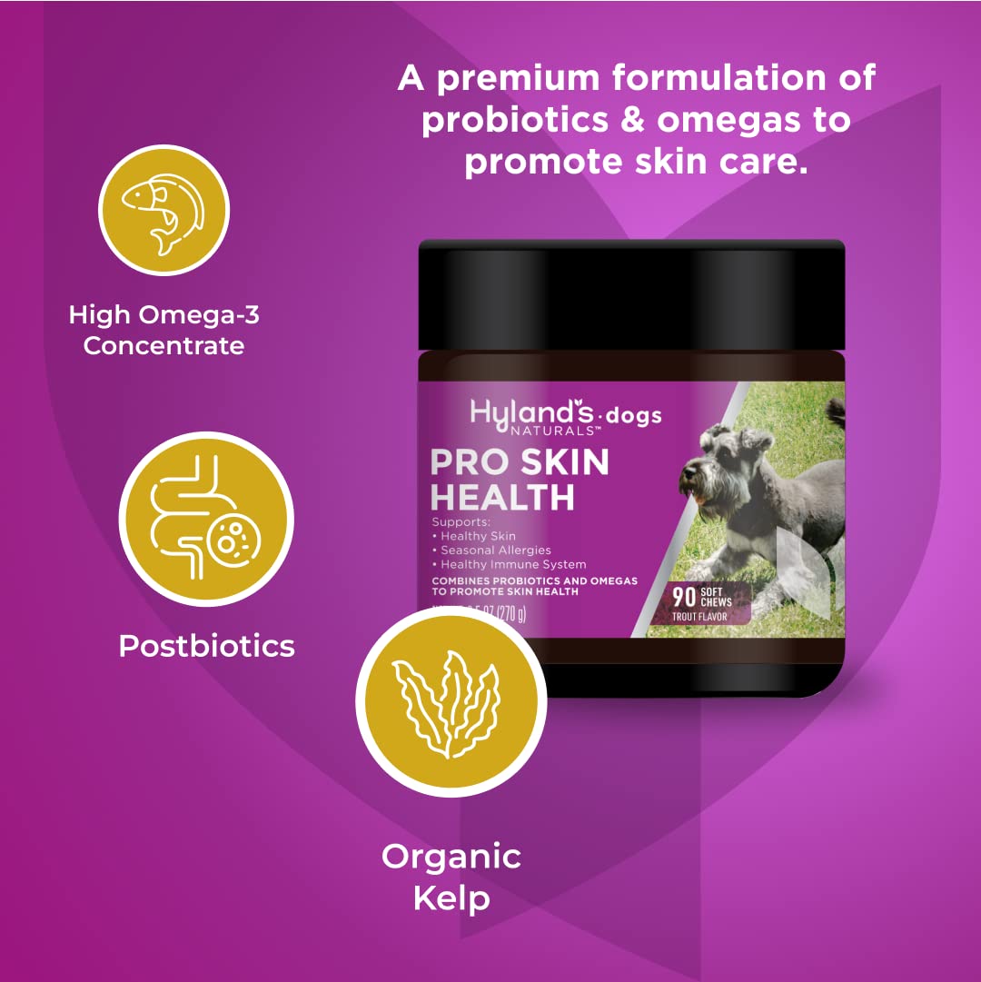 Foto 5 pulgar | Suplemento Hyland's Naturals Pro Skin Health Para Perros, 90 Cápsulas Masticables Blandas - Venta Internacional.