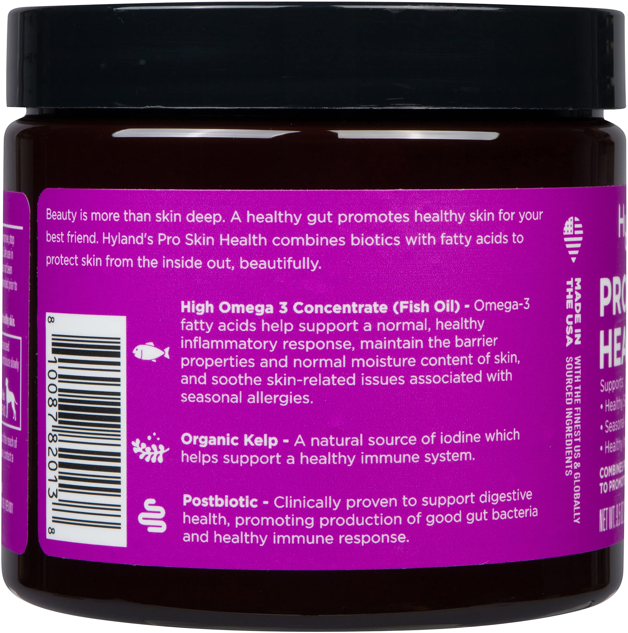 Foto 7 pulgar | Suplemento Hyland's Naturals Pro Skin Health Para Perros, 90 Cápsulas Masticables Blandas - Venta Internacional.