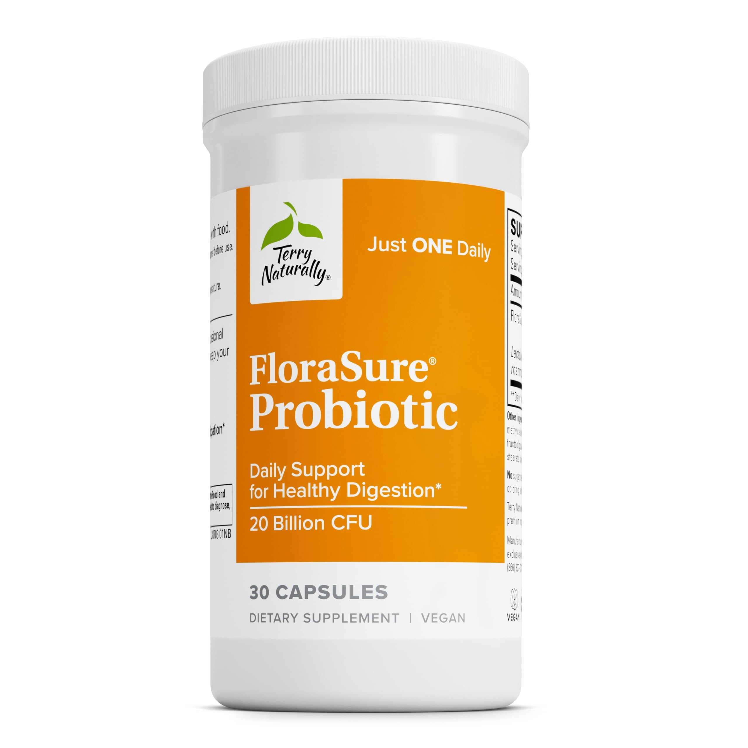Suplemento Probiótico Florasure De Terry Naturally 30 Cápsulas - Venta Internacional.