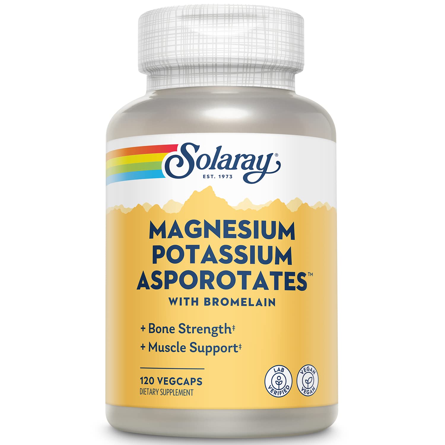 Suplemento Solaray De Asporotatos De Magnesio Y Potasio - Venta Internacional.
