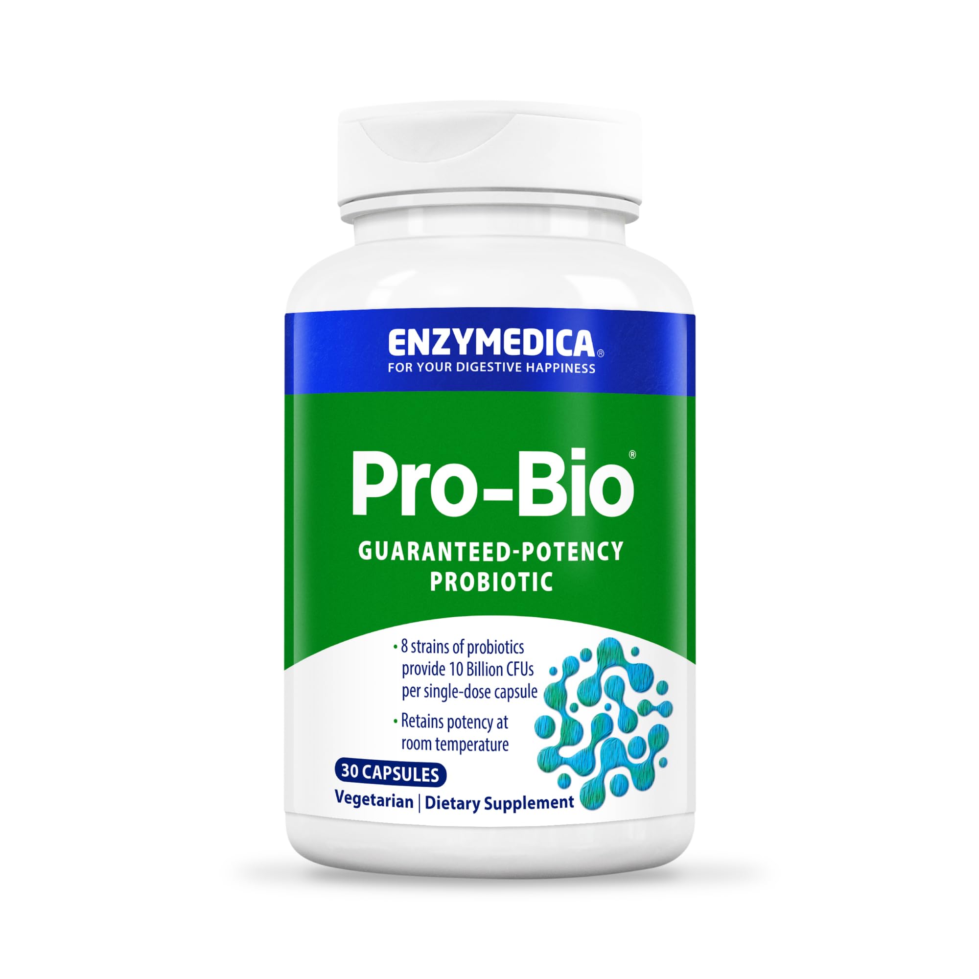 Probiotic Enzymedica Pro-bio 10 Mil Millones De Cfu 30 Cápsulas - Venta Internacional.