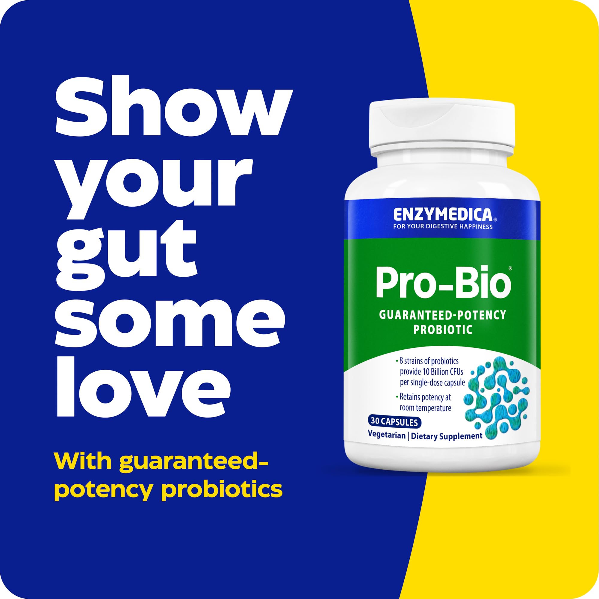 Foto 3 pulgar | Probiotic Enzymedica Pro-bio 10 Mil Millones De Cfu 30 Cápsulas - Venta Internacional.