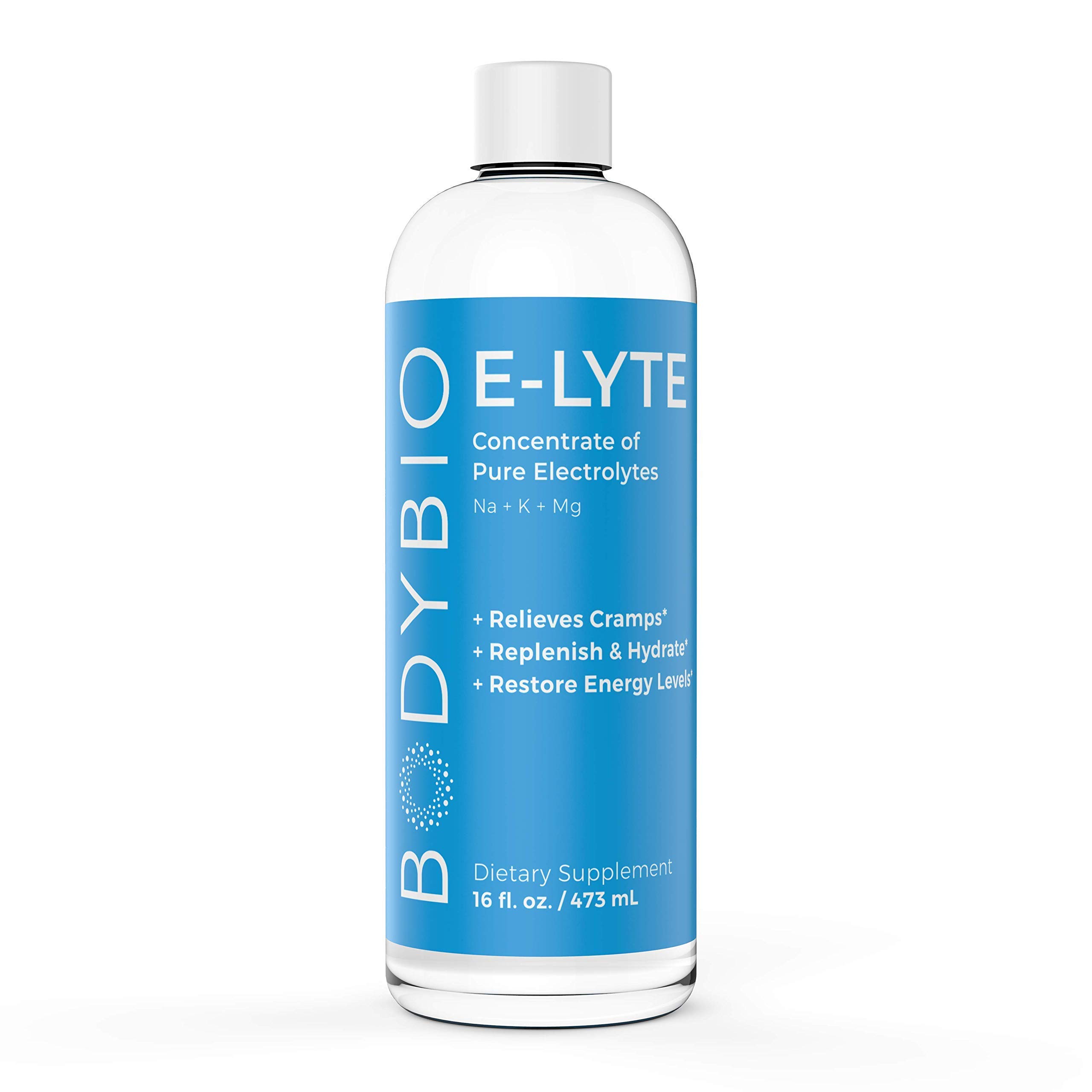 Concentrado De Electrolitos Bodybio E-lyte 473 Ml Con Magnesio - Venta Internacional.