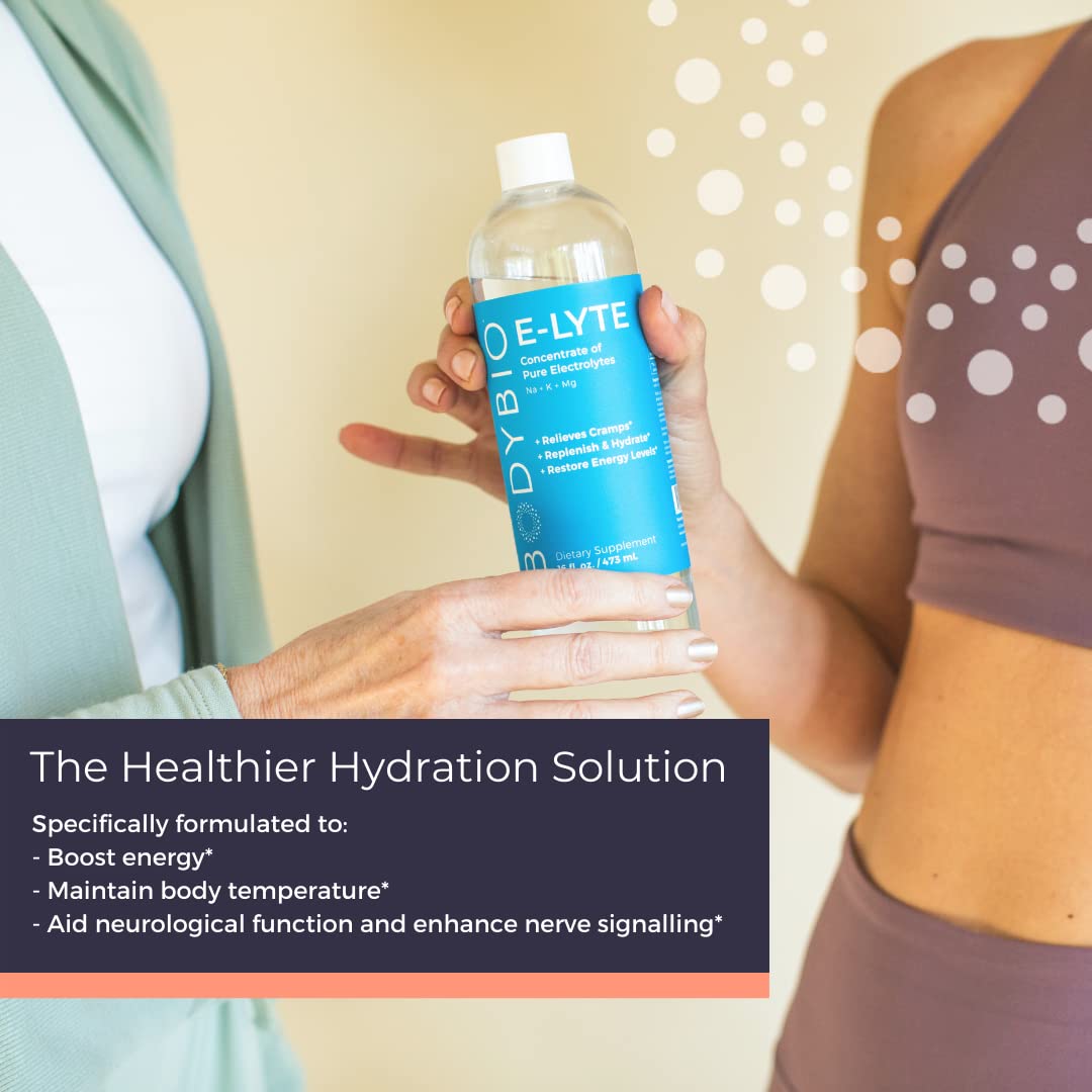 Foto 4 | Concentrado De Electrolitos Bodybio E-lyte 473 Ml Con Magnesio - Venta Internacional.