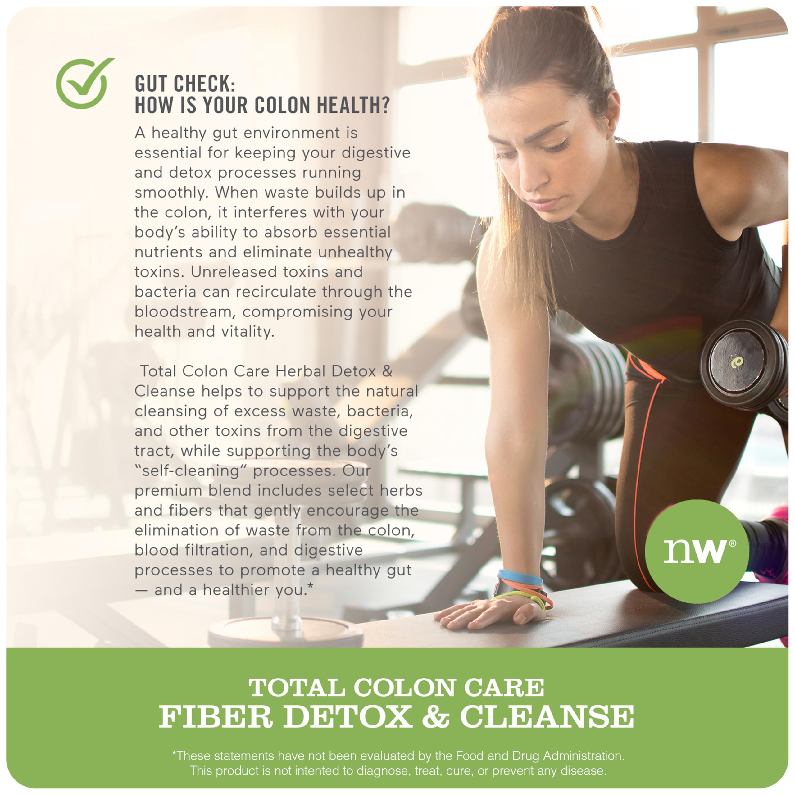 Foto 3 pulgar | Suplemento Naturewise Total Colon Care Fiber Cleanse, 60 Unidades - Venta Internacional.