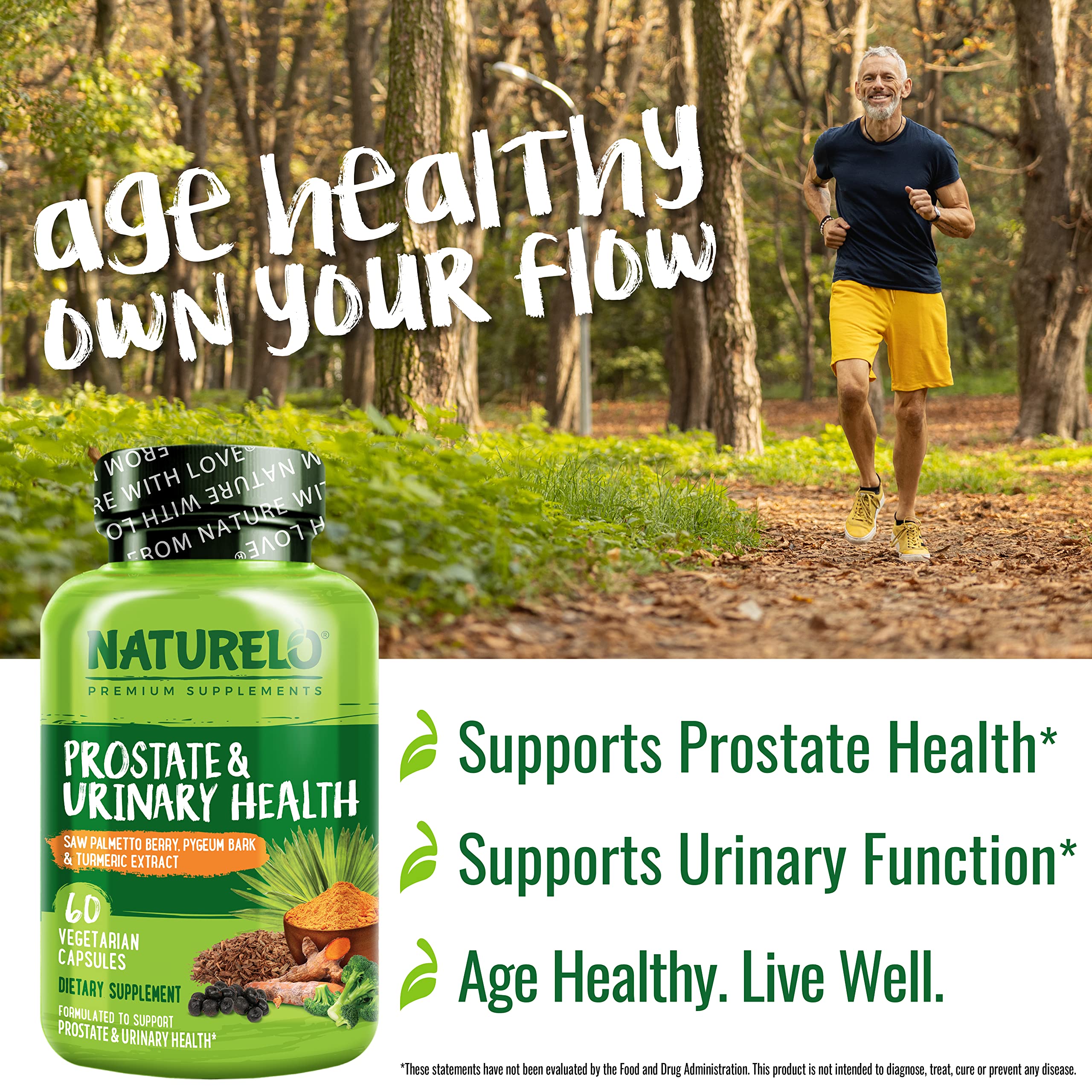 Foto 7 | Suplemento Naturelo Prostate & Urinary Health 60 Cápsulas - Venta Internacional.