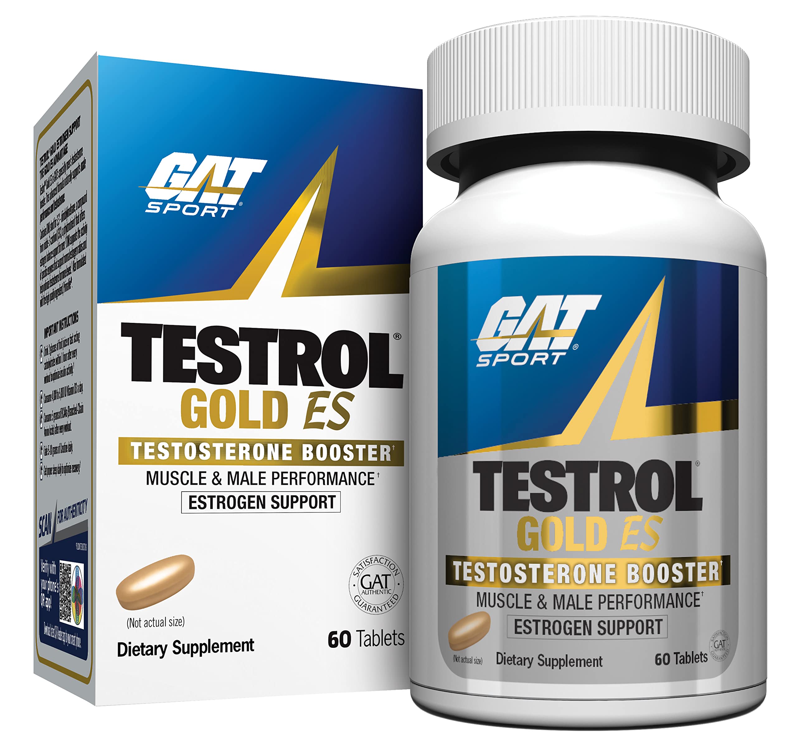 Suplemento Gat Sport Testrol Gold Es 60 Comprimidos - Venta Internacional.