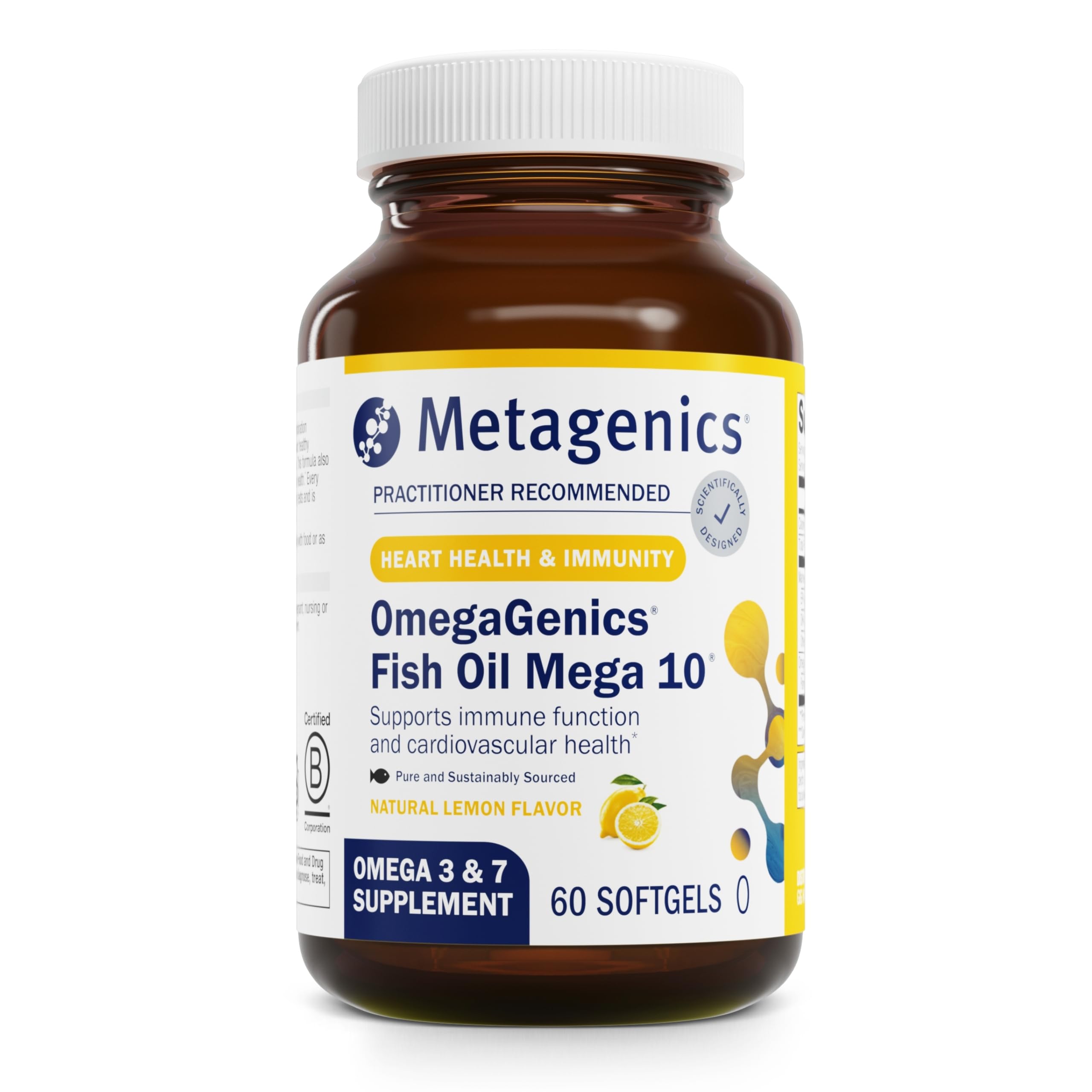 Suplemento Metagenics Omegagenics Mega 10 330 Mg De Epa Y 170 Mg De Dha - Venta Internacional.
