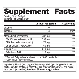 Foto 2 | Suplemento Metagenics Omegagenics Mega 10 330 Mg De Epa Y 170 Mg De Dha - Venta Internacional.