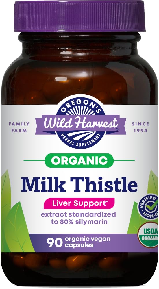 Foto 1 | Suplemento Oregon Wild Harvest Milk Thistle 90 Tabletas - Venta Internacional.