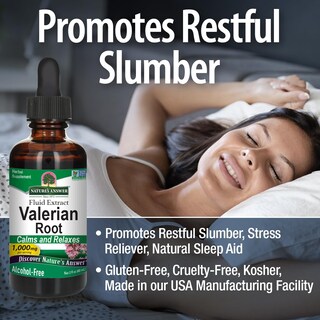 Foto 4 | Suplemento De Extracto De Raíz De Valeriana De 60 Ml De Nature's Answer - Venta Internacional.