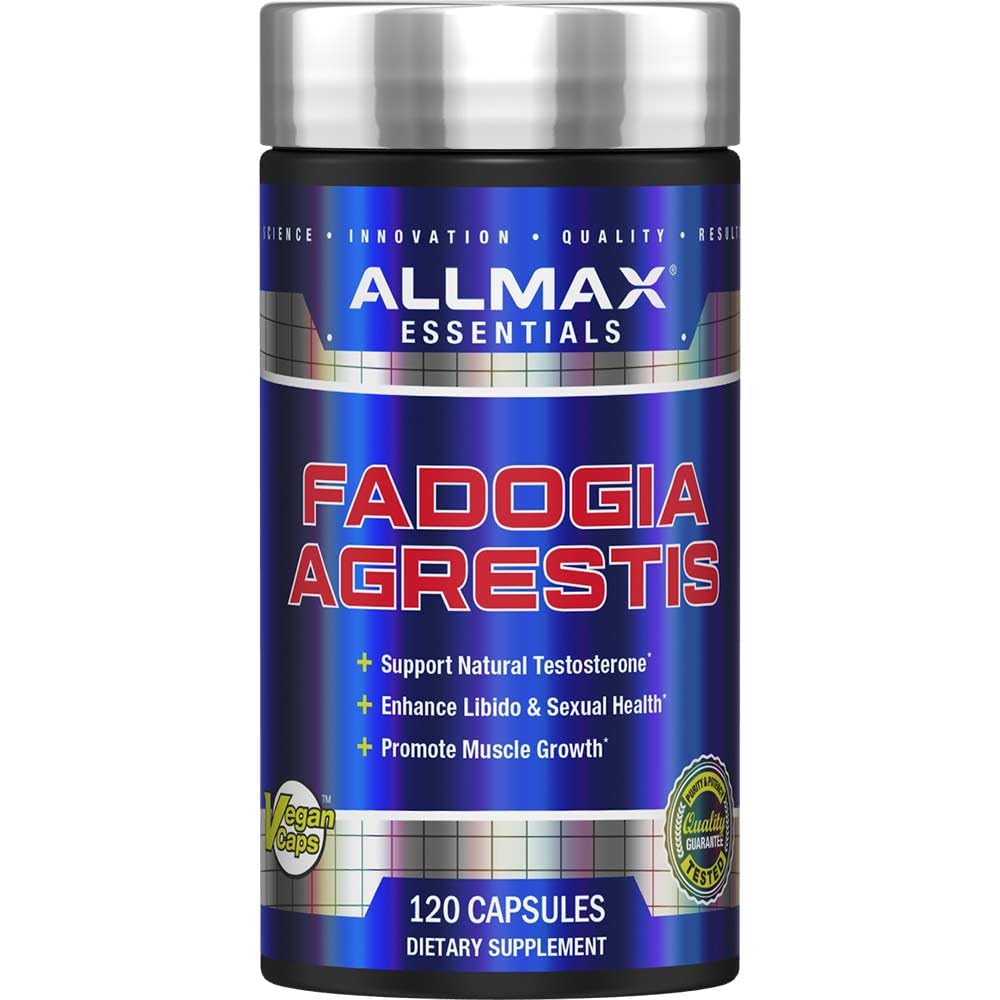 Suplemento Allmax Essentials Fadogia Agrestis 120 Cápsulas - Venta Internacional.