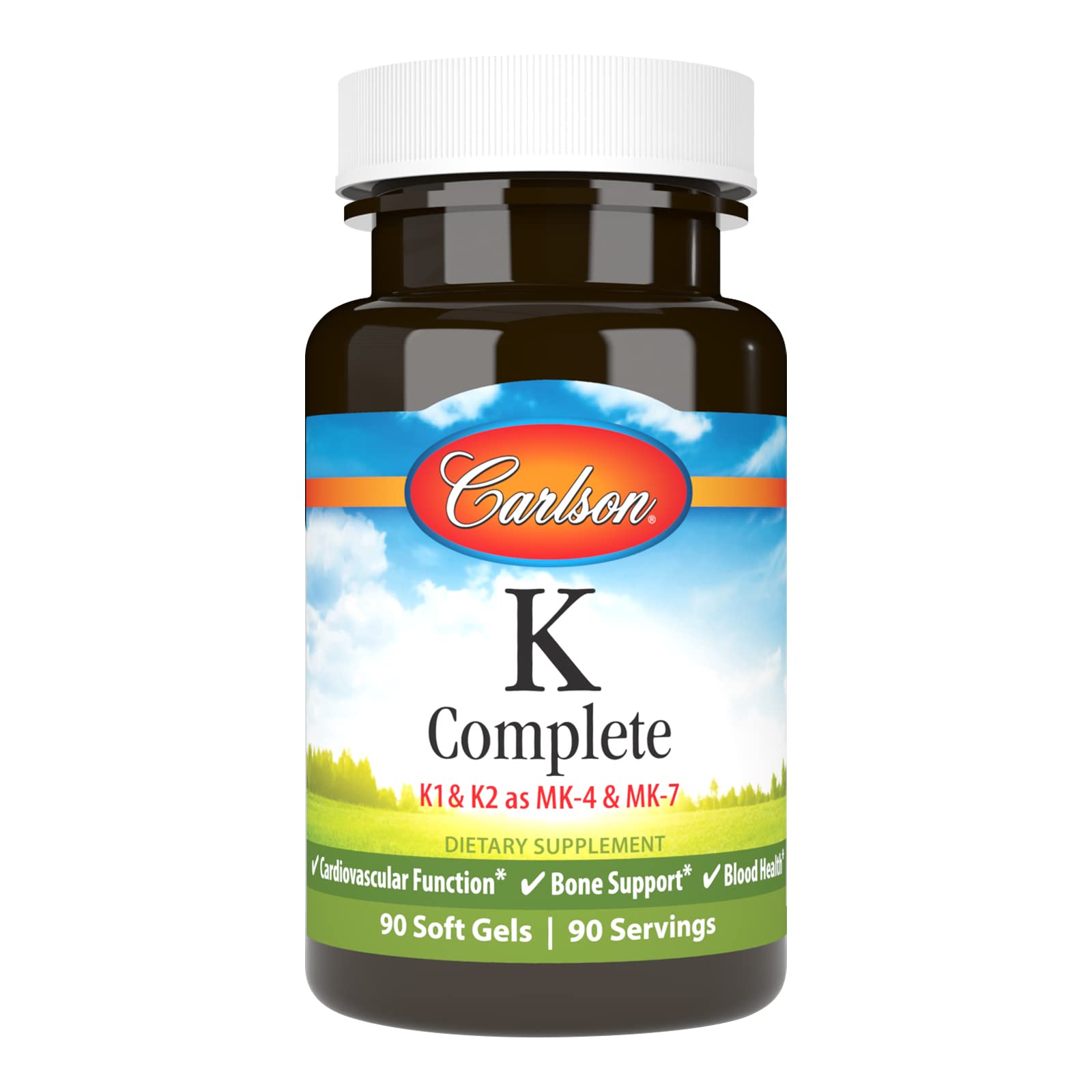 Foto 2 pulgar | Suplemento Carlson Labs K Complete Softgels, 90 Unidades - Venta Internacional.