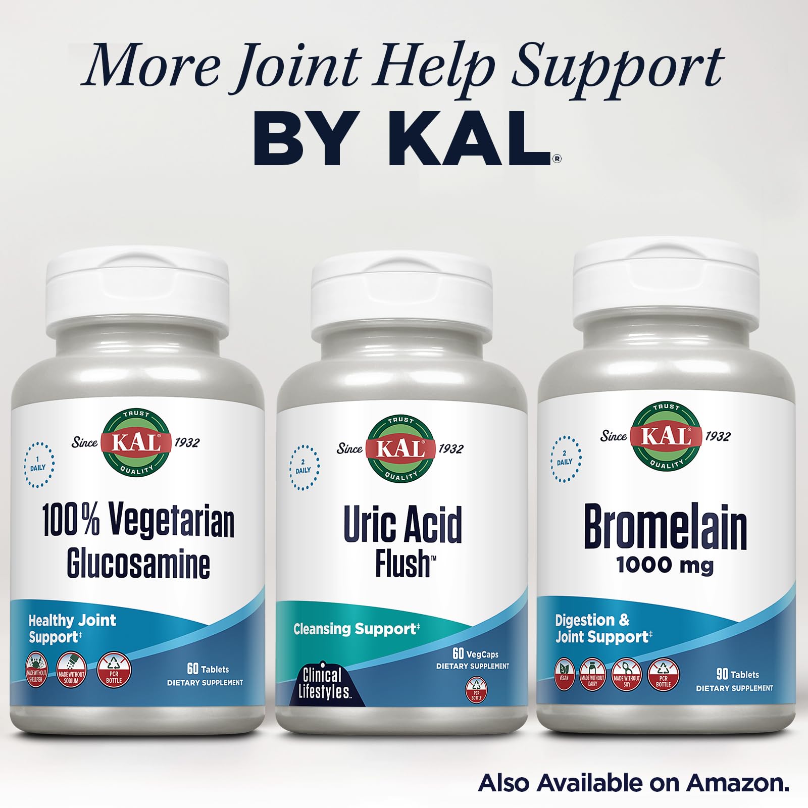 Foto 8 pulgar | Suplemento Kal Uric Acid Flush Joint Health, 60 Cápsulas Vegetarianas - Venta Internacional.