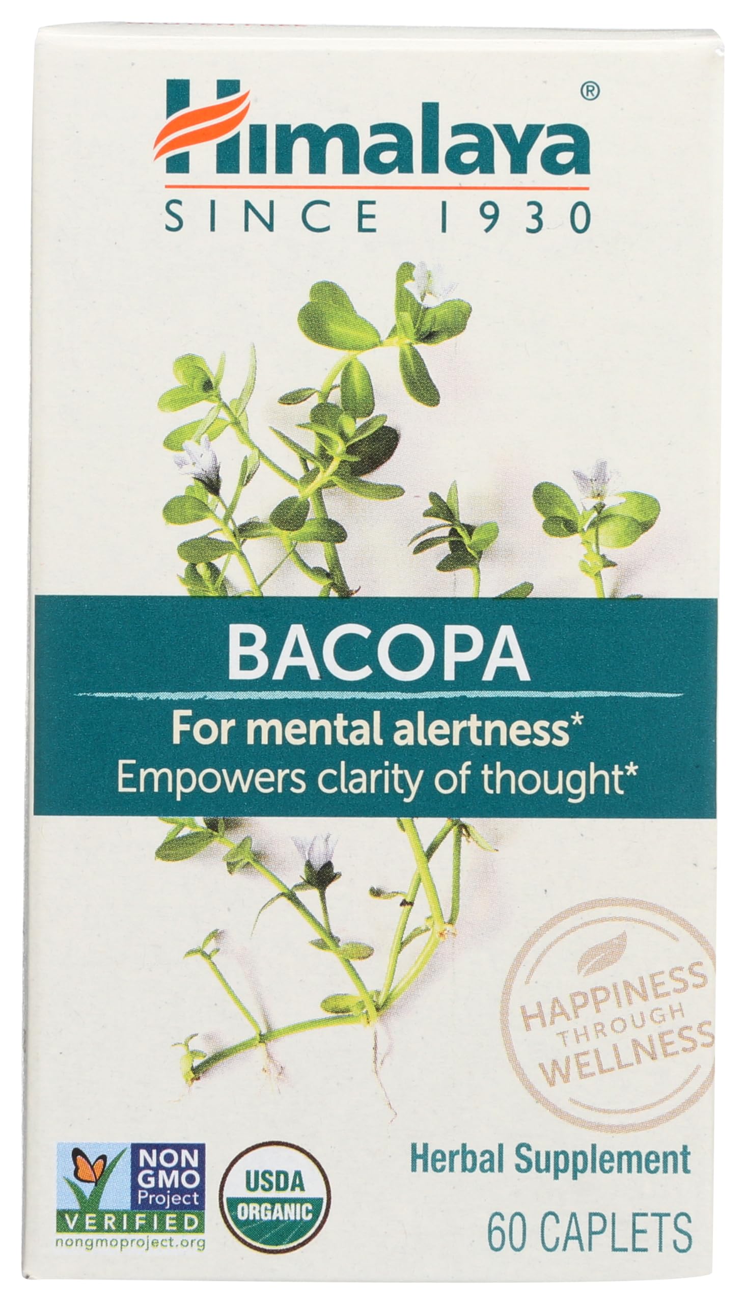 Foto 2 pulgar | Suplemento Himalaya Herbal Healthcare Bacopa 60 Comprimidos - Venta Internacional.