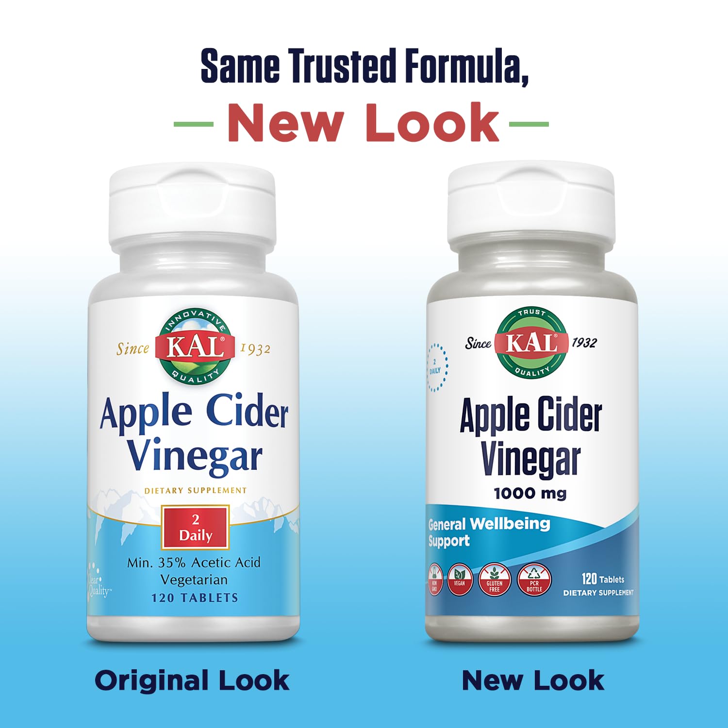 Foto 3 pulgar | Suplemento Kal En Cápsulas De Vinagre De Sidra De Manzana, 500 Mg, 120 Unidades - Venta Internacional.