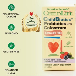Foto 4 | Suplemento Childlife Essentials Childbiotics Con Calostro 92 Comprimidos - Venta Internacional.
