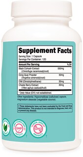 Foto 5 | Suplemento Nutricost Black Cohosh 660 Mg 120 Cápsulas Para Mujeres - Venta Internacional.