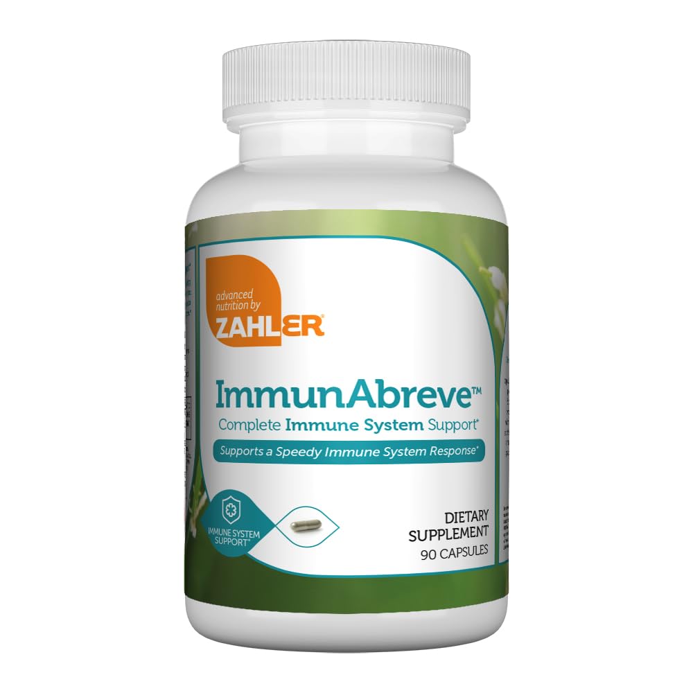Suplemento Zahler Immunabreve Para Apoyar El Sistema Inmunitario 90 Cápsulas - Venta Internacional.