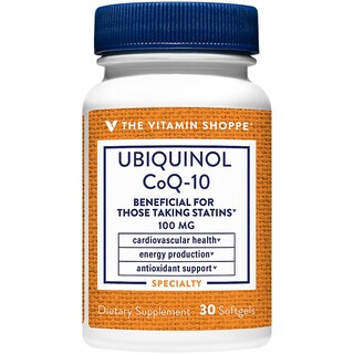 Foto 1 | Suplemento The Vitamin Shoppe Con Ubiquinol Coq-10, 100 Mg, 30 Cápsulas Blandas - Venta Internacional.
