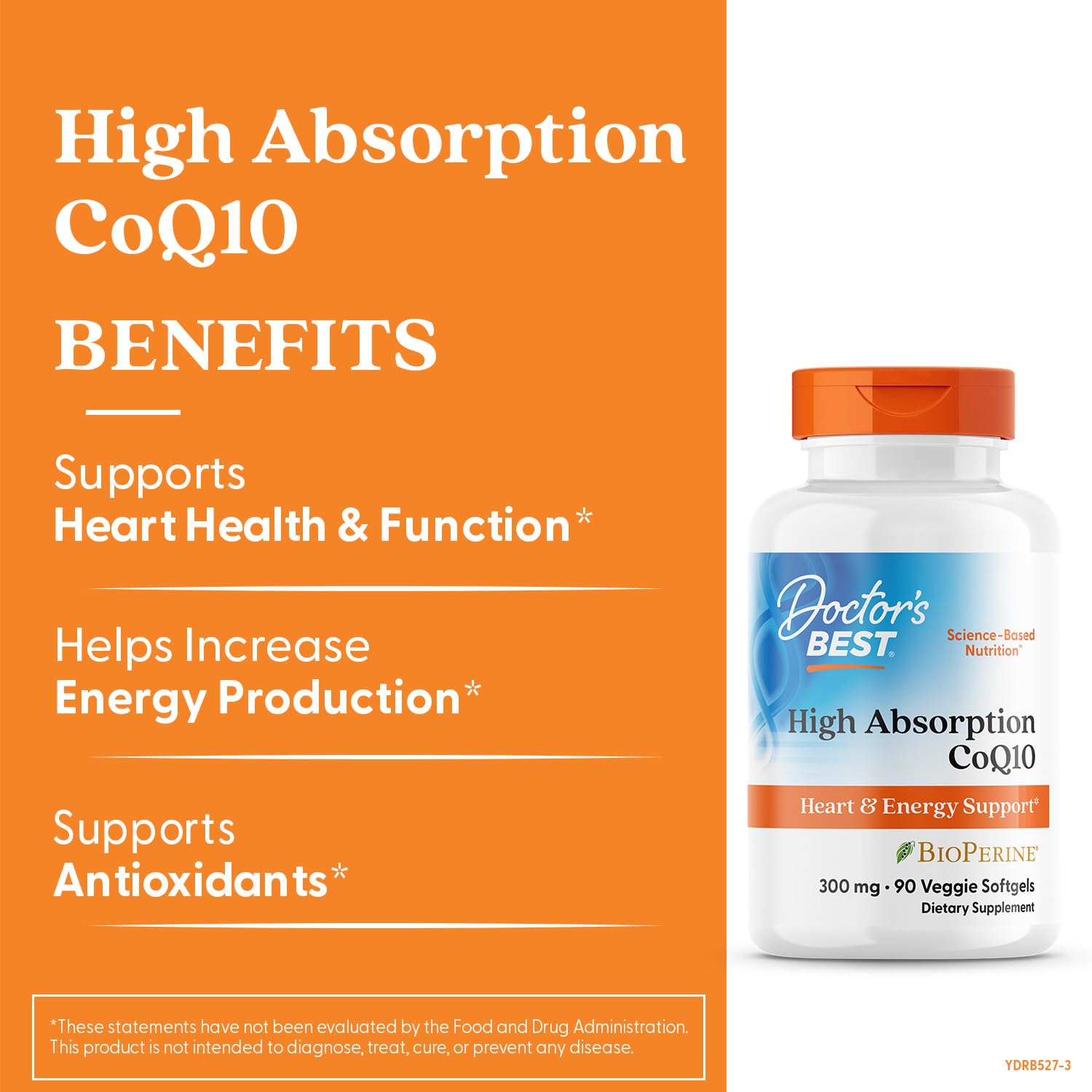 Foto 3 pulgar | Supplement Doctor's Best Coq10 De Alta Absorción 300 Mg 90 Cápsulas Blandas - Venta Internacional.