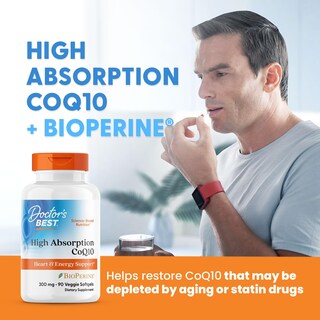 Foto 5 | Supplement Doctor's Best Coq10 De Alta Absorción 300 Mg 90 Cápsulas Blandas - Venta Internacional.