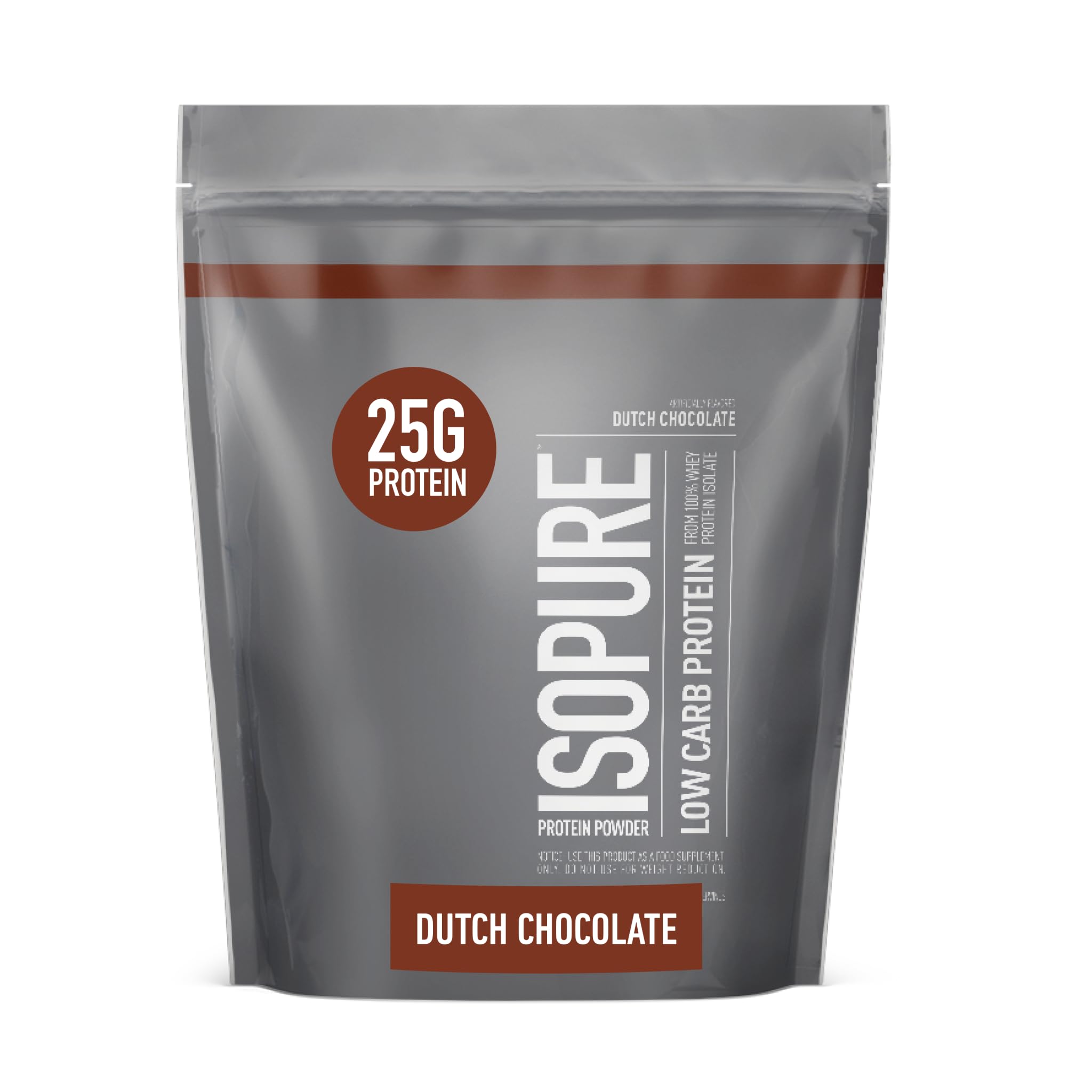 Foto 2 pulgar | Proteína En Polvo Isopure Dutch Chocolate Whey Isolate 454 G - Venta Internacional.