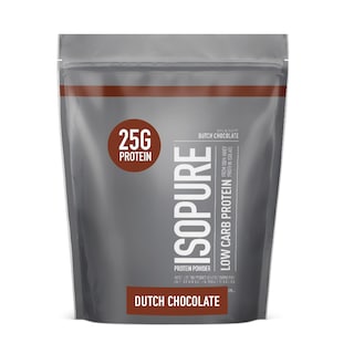 Foto 1 | Proteína En Polvo Isopure Dutch Chocolate Whey Isolate 454 G - Venta Internacional.