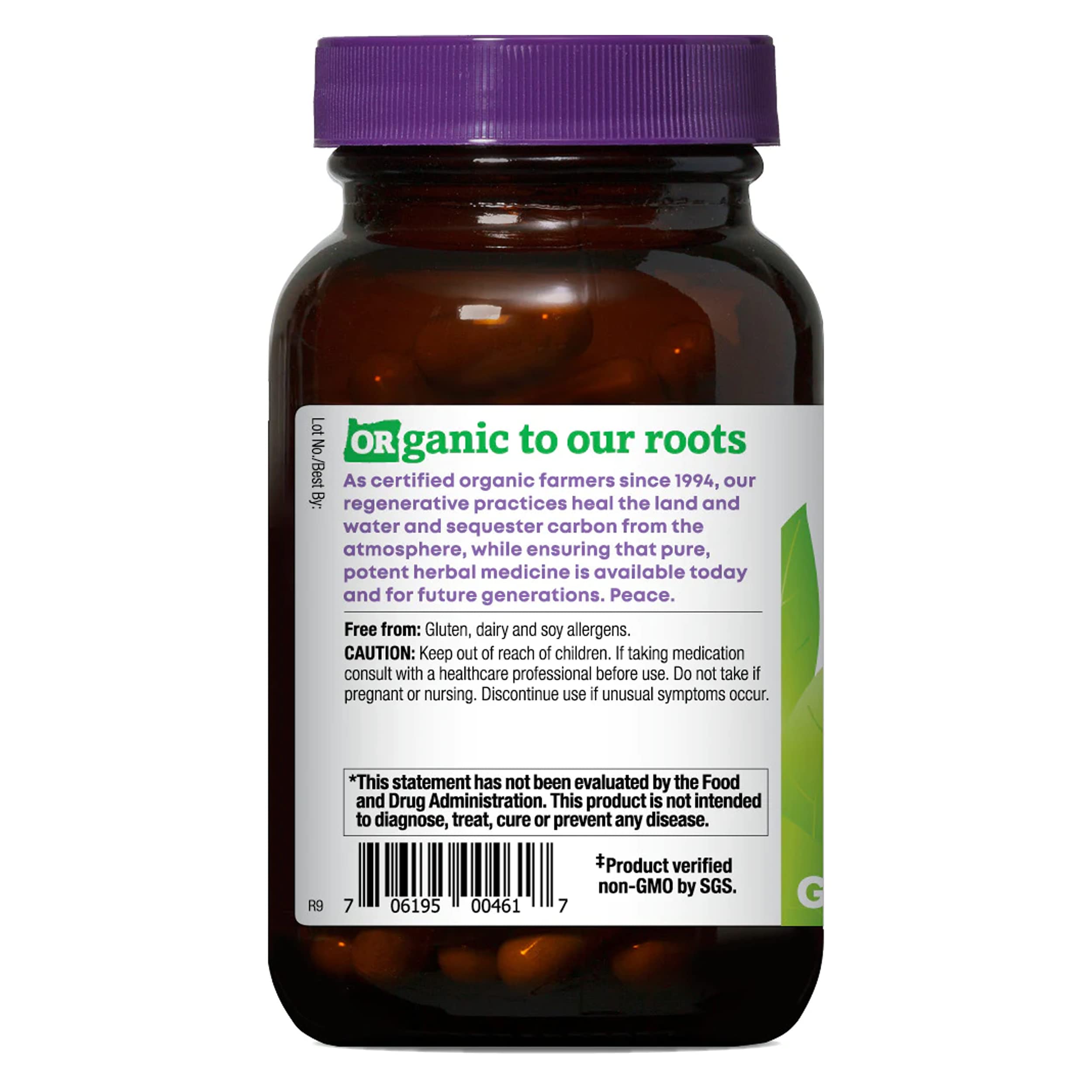 Foto 4 pulgar | Suplemento Herbal Organ's Wild Harvest Artichoke 90 Cápsulas - Venta Internacional.