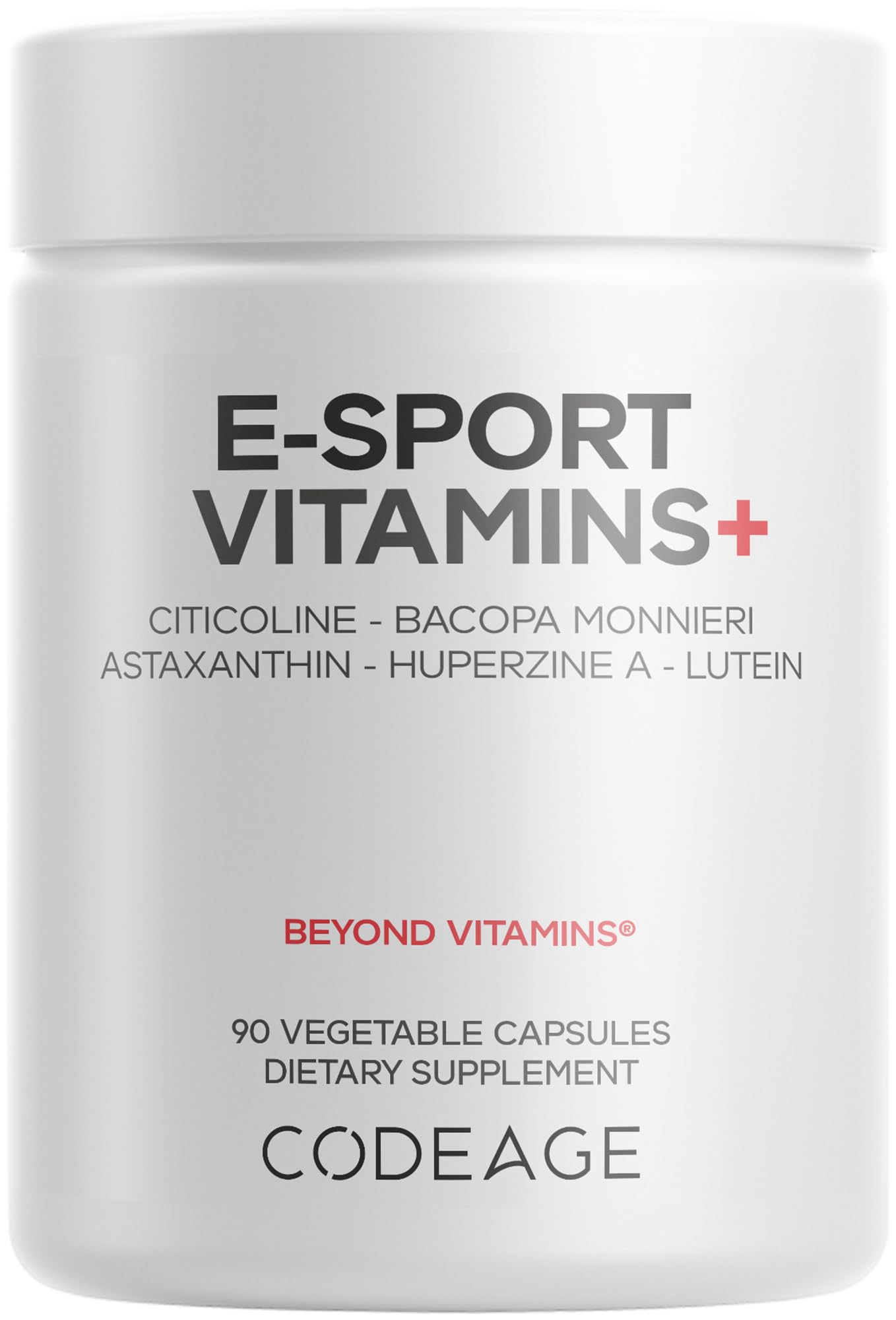 Foto 2 pulgar | Suplemento Codeage E-sport Vitamins+ Citicolina Cognizin 90 Cápsulas - Venta Internacional.
