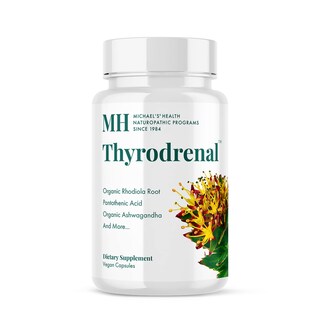 Foto 1 | Suplemento Michael's Thyrodrenal 60 Cápsulas Veganas - Venta Internacional