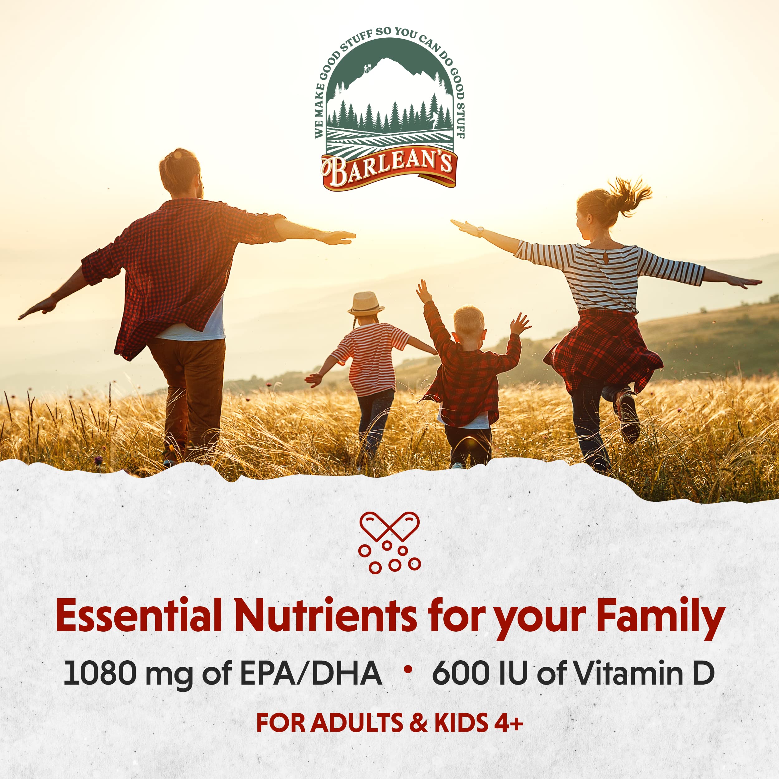 Foto 5 | Complemente El Aceite De Pescado Barlean's Mango Peach Omega 3 De 500 Ml Con Vitamina D - Venta Internacional.