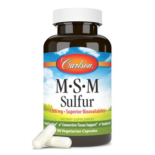 Foto 5 | Suplemento Carlson M-s-m Sulfur 1000 Mg 90 Cápsulas Vegetarianas - Venta Internacional.