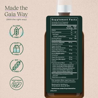 Foto 2 | Suplemento Gaia Herbs Plant Force Liquid Iron 250 Ml - Venta Internacional.